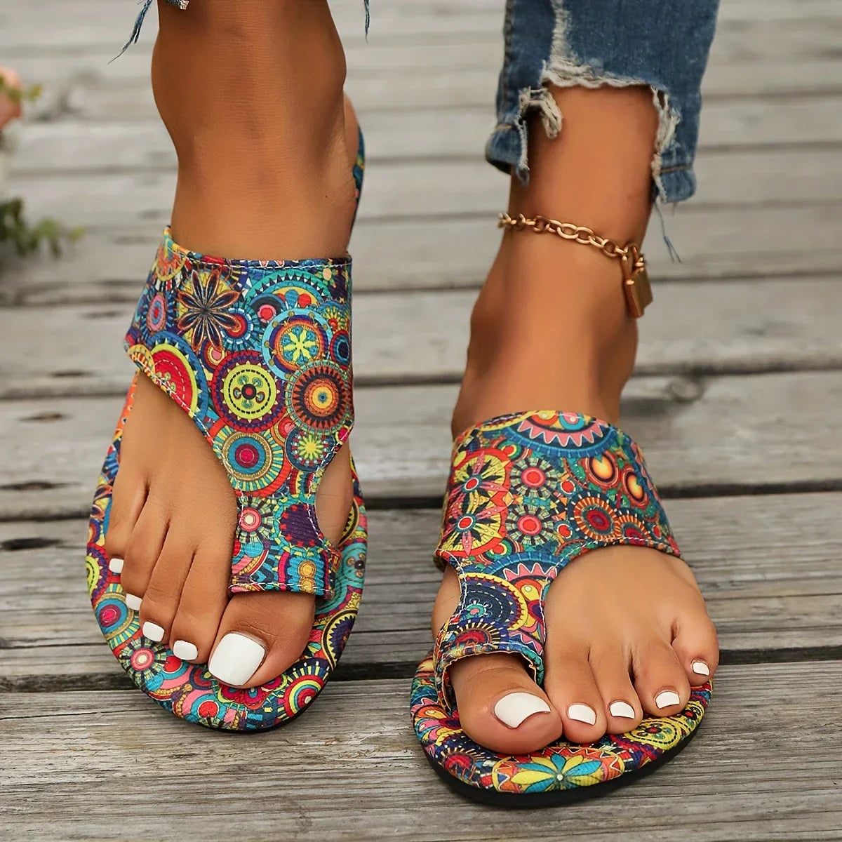 Riley™ | Vintage böhmische Sandalen