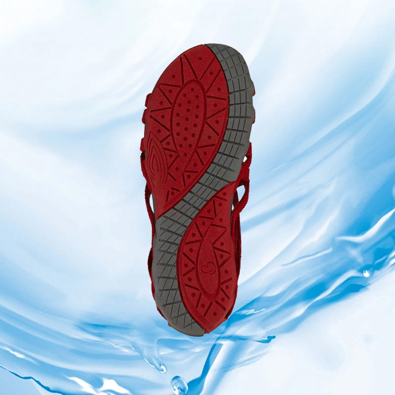 Runder Zehenpartie | Hohle römische Gladiator-Sandalen