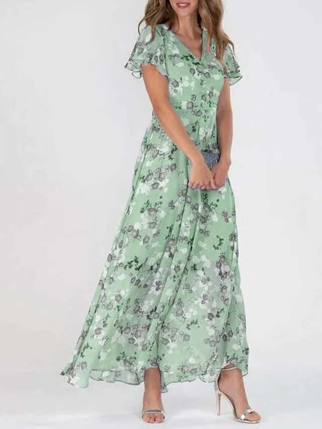 50% RABATT | Bloomora™ | Elegantes Maxi-Sommerkleid