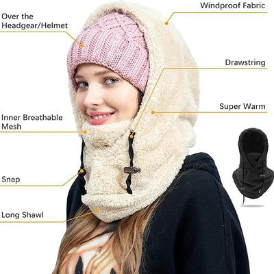 SkiShield™ Sherpa-gefütterte Kapuzenmaske