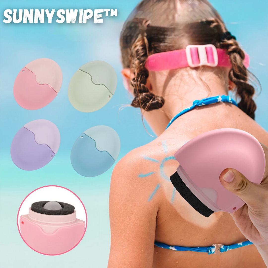 1+1 GRATIS | SunnySwipe™ | Silikon Sonnenschutz- und Lotionroller