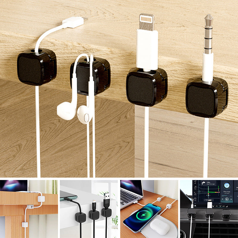 MagniClip® | Magnetischer Kabelspeicher-Organizer