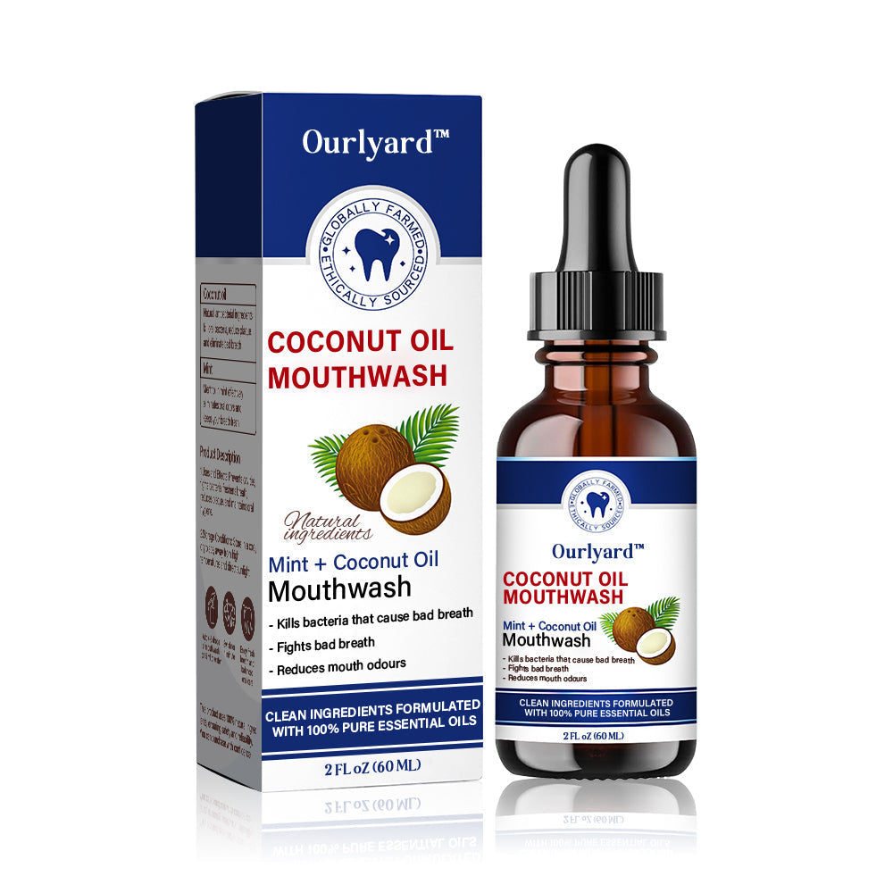 CocoBreathe™ | Kokosöl-Mundspülung für frischen Atem und antibakterielle Wirkung