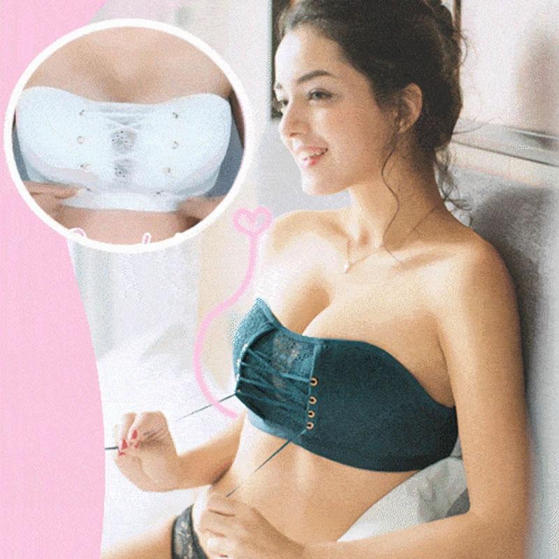 50% RABATT | LaceLift™ | Spitze trägerloses Bandeau