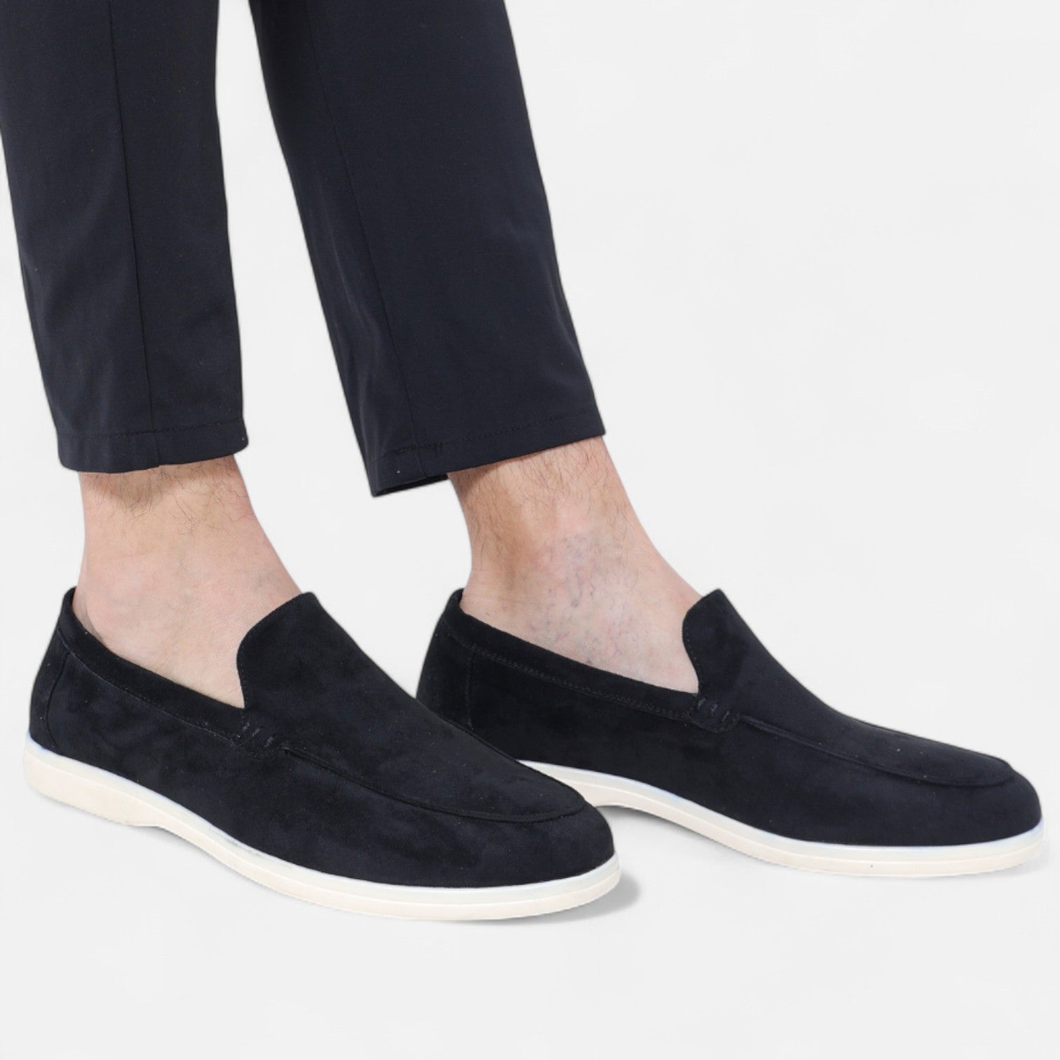 Suede Loafers for Men - Old Money Aesthetic, Timeless Elegance of Slip-On Shoes