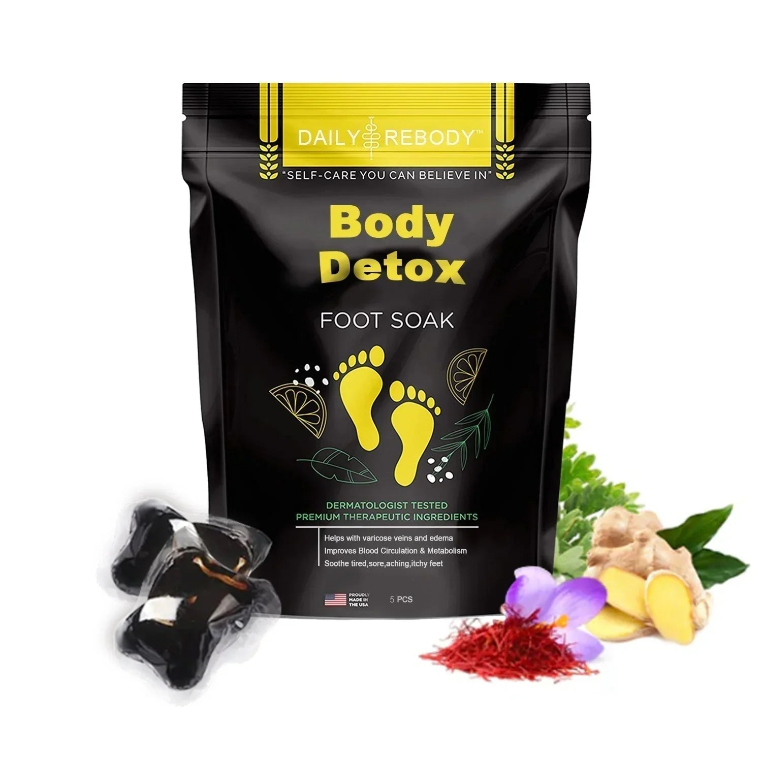 1+1 Gratis | DetoxBody™ | Fußbadetabletten