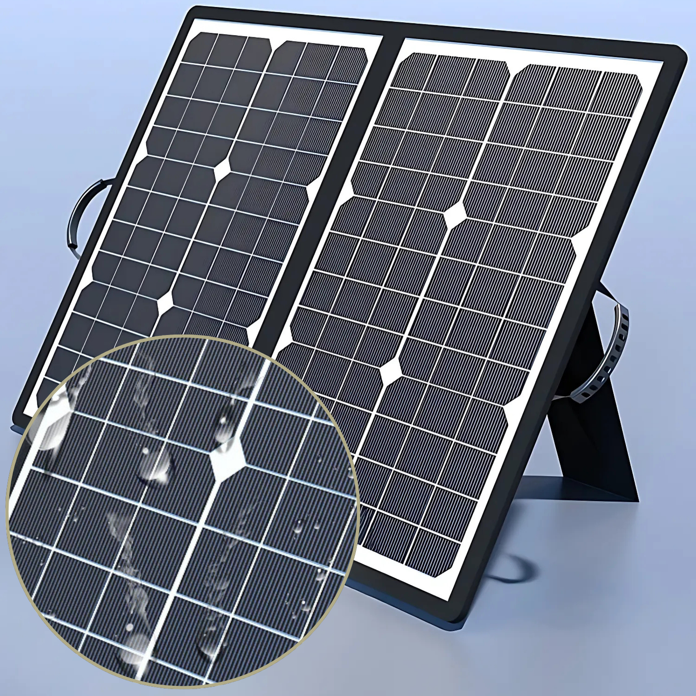 50% RABATT | SolarEdge™ | Faltbares Solarpanel Kit | Für Camping, Auto, Boot & Caravan