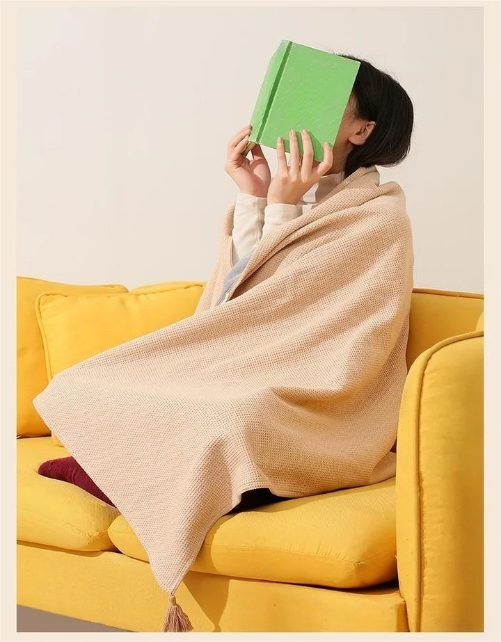 CozyVolt™ | Tragbarer Heizdecke-Schal