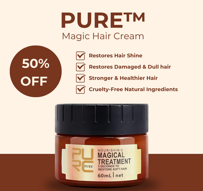 50% RABATT I PURE™ Magic Hair Cream