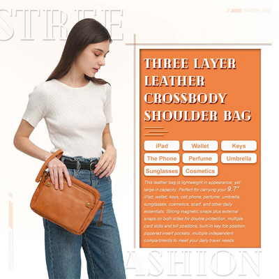 Pylomo™ | Crossbody Leder Umhängetasche