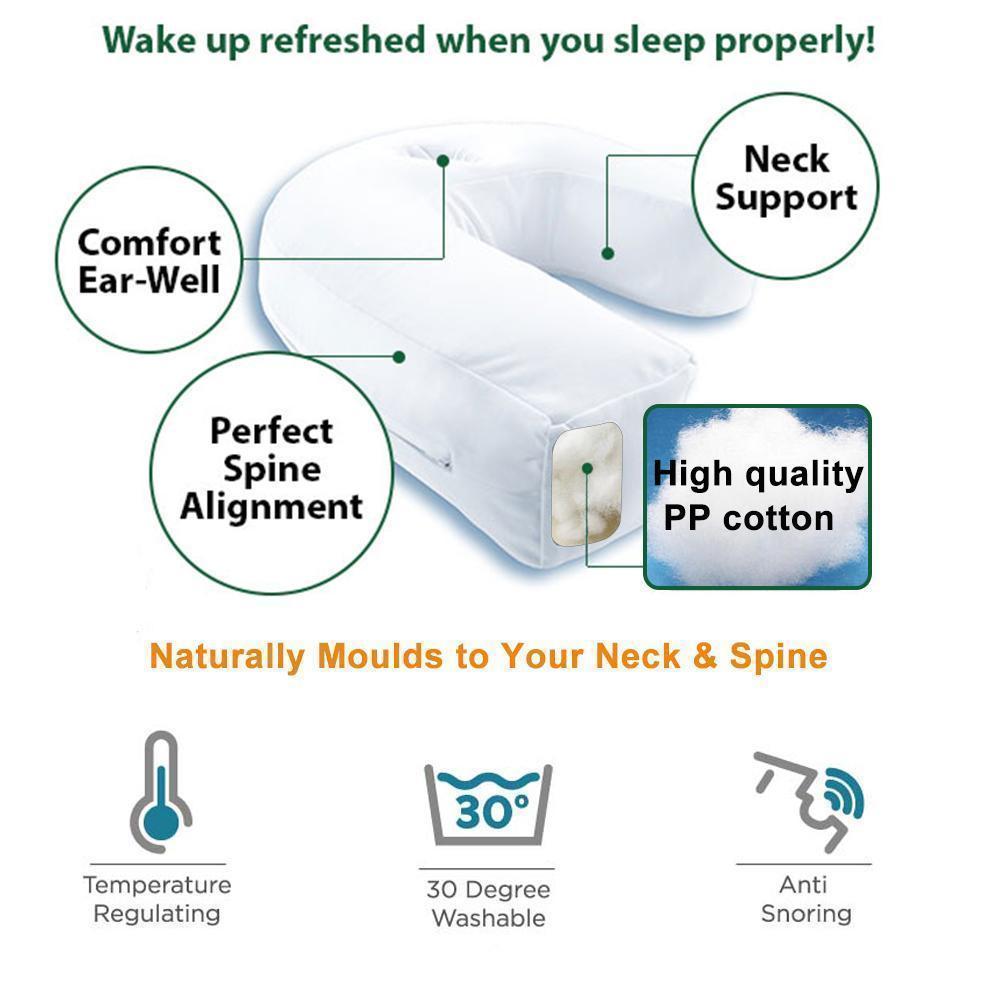 50% RABATT | SleepForm™ | Therapeutisches Seitenschläferkissen