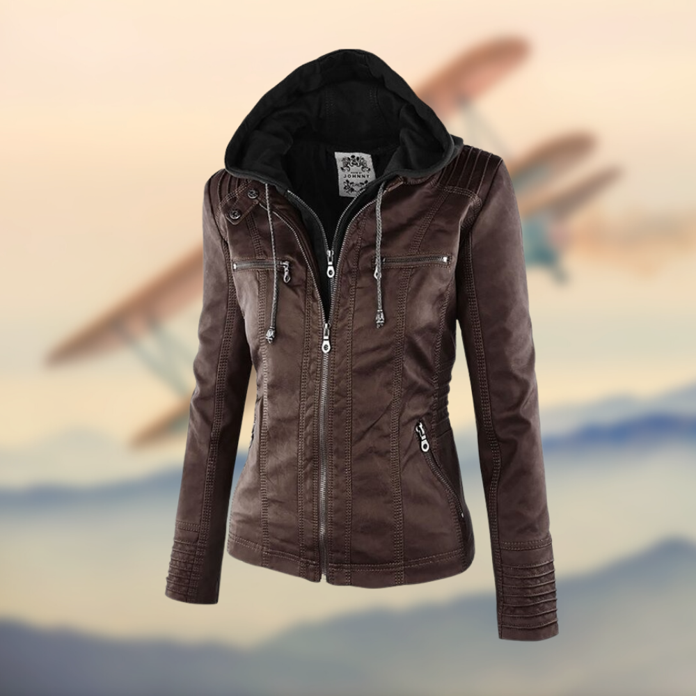 Karolina Jacke™ Die stilvolle und einzigartige Lederjacke