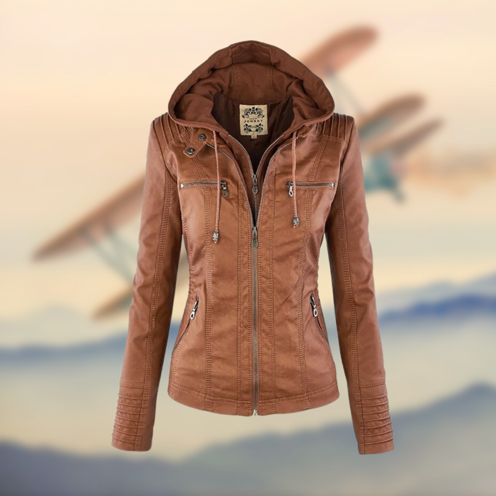 Karolina Jacke™ Die stilvolle und einzigartige Lederjacke