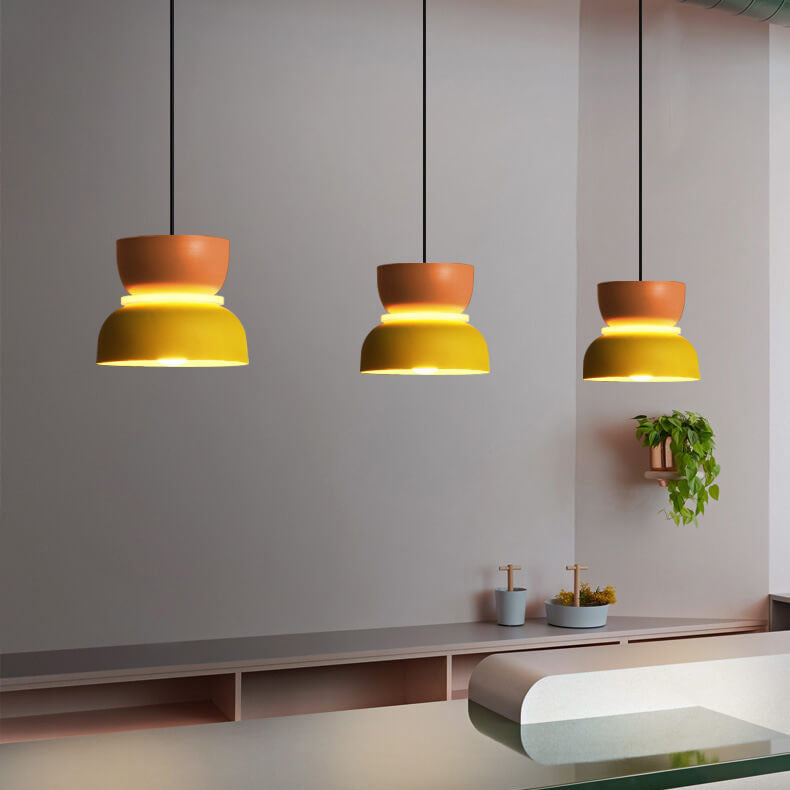 50% RABATT | LumoPop™ | Colorful Macaron 1-Light LED-Pendelleuchte