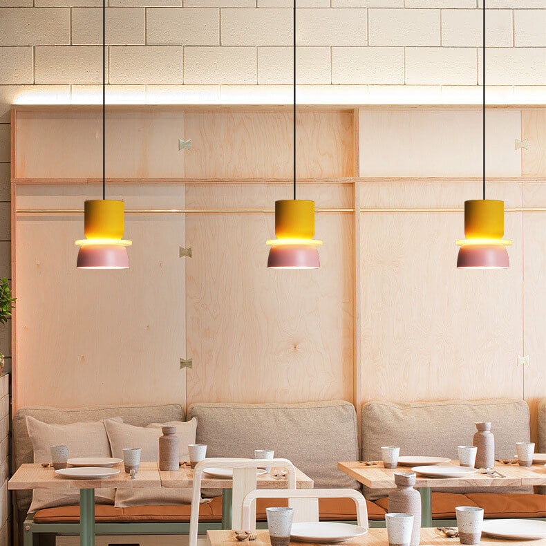 50% RABATT | LumoPop™ | Colorful Macaron 1-Light LED-Pendelleuchte