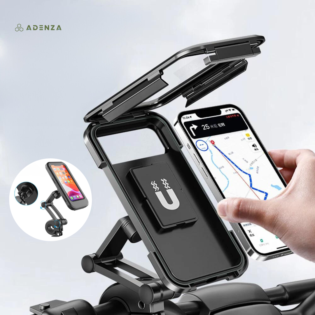 1+1 GRATIS | CycloShield™ | Wasserdichte Fahrrad-Telefonhalterung