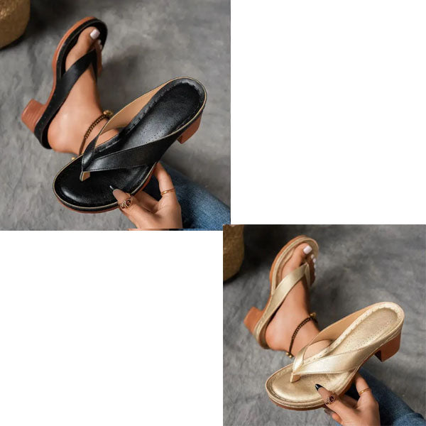 50% RABATT | SoleComfort | Komfort-Sandalen 2025 – Orthopädisch & Blockabsatz