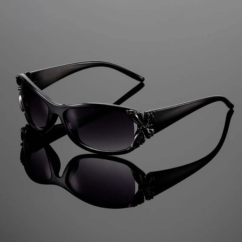50% RABATT | FlutterGlow | Schicke Sonnenbrille mit Schmetterlings-Anhängern