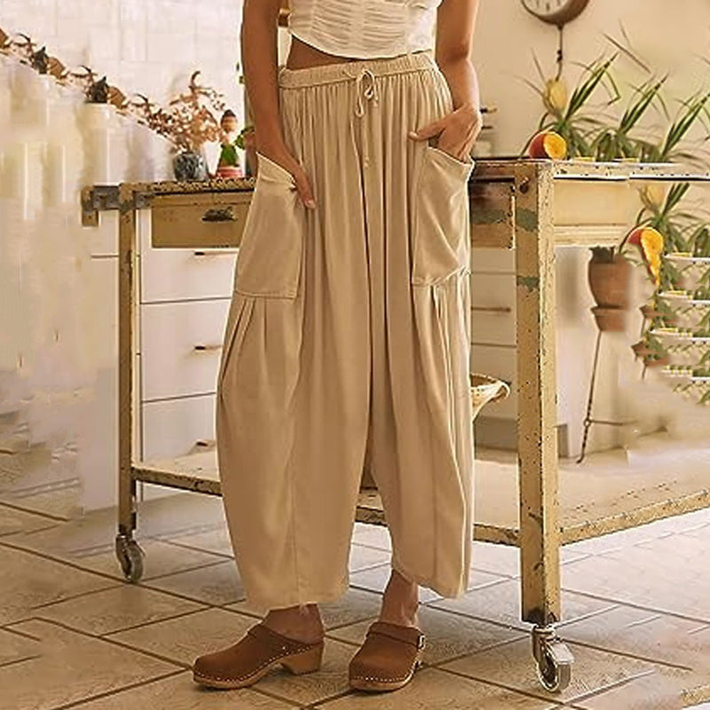 50% RABATT | Thessa™ | Sommer-Taschenhose