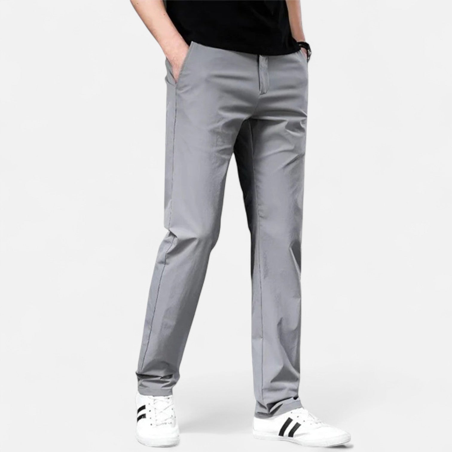 Men's Chino Pants - Tailored Simplicity, Timeless Essential for a Casual and Elegant Outfit