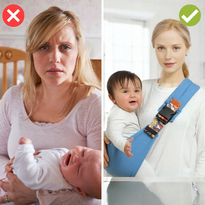 50% RABATT | SnuggleEase™ - Bewege dich frei und habe dein Kleines trotzdem nah bei dir.