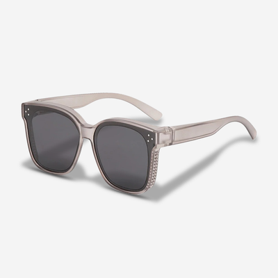50% RABATT | ClipShades™ | Stylische Overlay-Sonnenbrille für Brillenträgerinnen