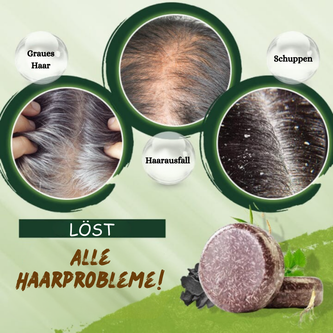 1+1 GRATIS | GingerBar™ | Haarverdunkelungs-Shampoo Bar