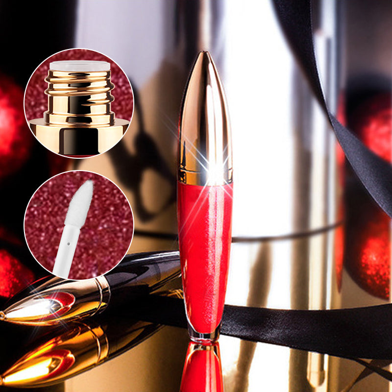 50% RABATT | GlimmerKiss™ | Diamantglänzender langanhaltender Lippenstift