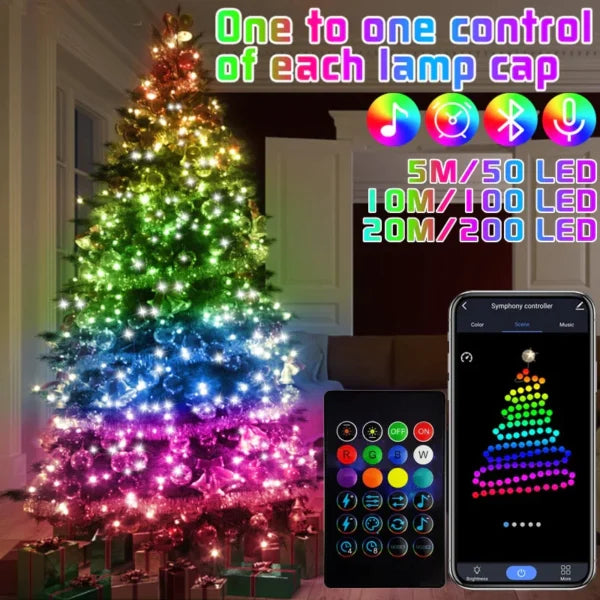 TreeSync® | ControlHub Weihnachtsbaumsteuerung – App & Fernbedienung