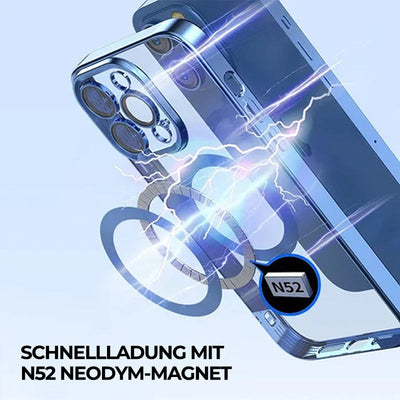 50% RABATT | Metalliq™ | Kabellose magnetische iPhone-Hülle mit Galvanik