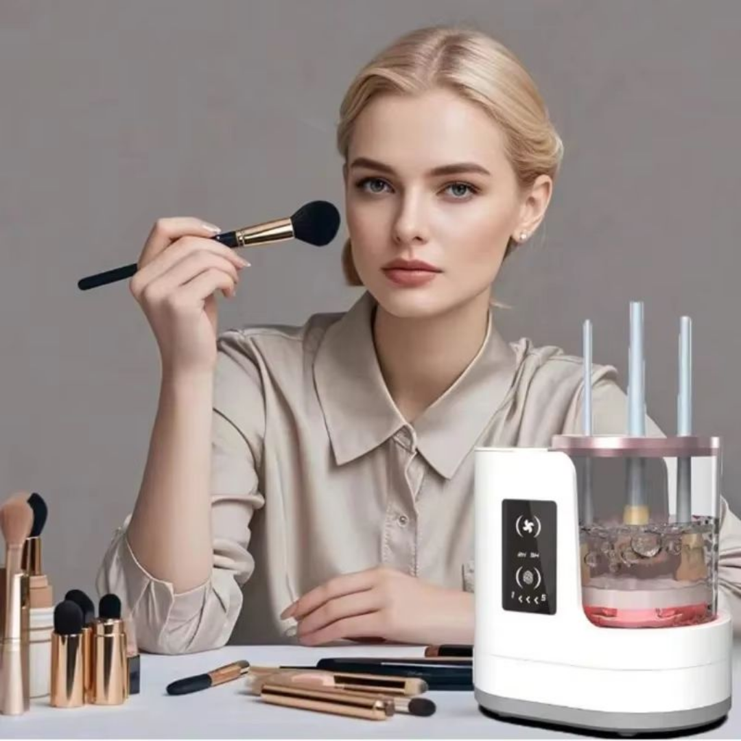 50% RABATT | LuxeBristle™ | 3-in-1 Makeup-Pinselreiniger