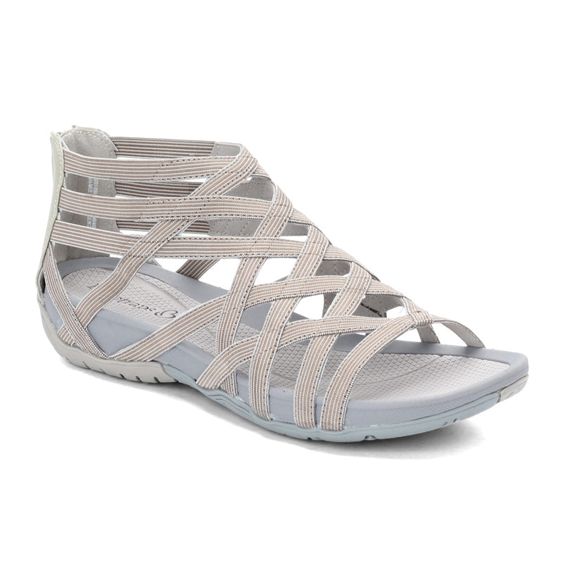 Runder Zehenpartie | Hohle römische Gladiator-Sandalen