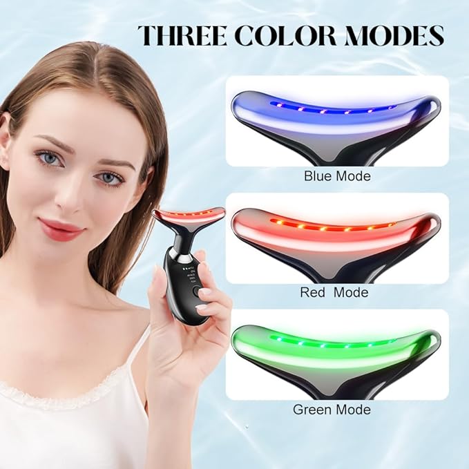 Glowvera™ | 3 in 1 Nacken- und Gesichtsmassagegerät