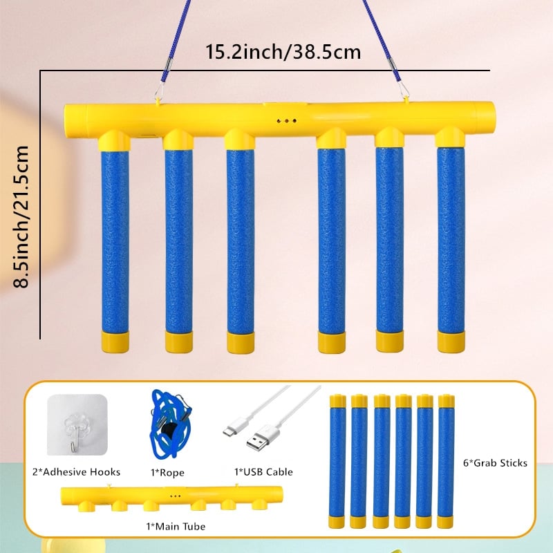 Catch the Stick Spielzeug für Kinder, interaktives Reaktionsspiel mit fallenden Stäben, pädagogisches Lernspiel zur Förderung von Konzentration und Hand-Auge-Koordination