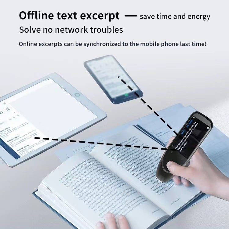 50% RABATT | Scanivo™ | 116 Sprachübersetzung Scannen Lesen Stift