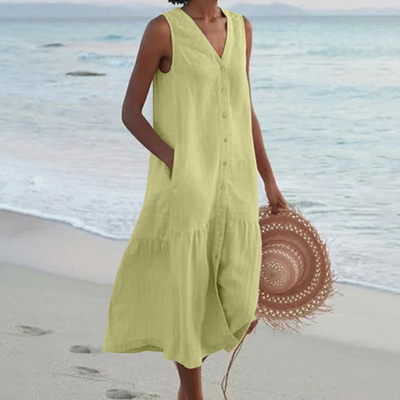 50% RABATT | Zariva™ | Stylisches Sommerkleid