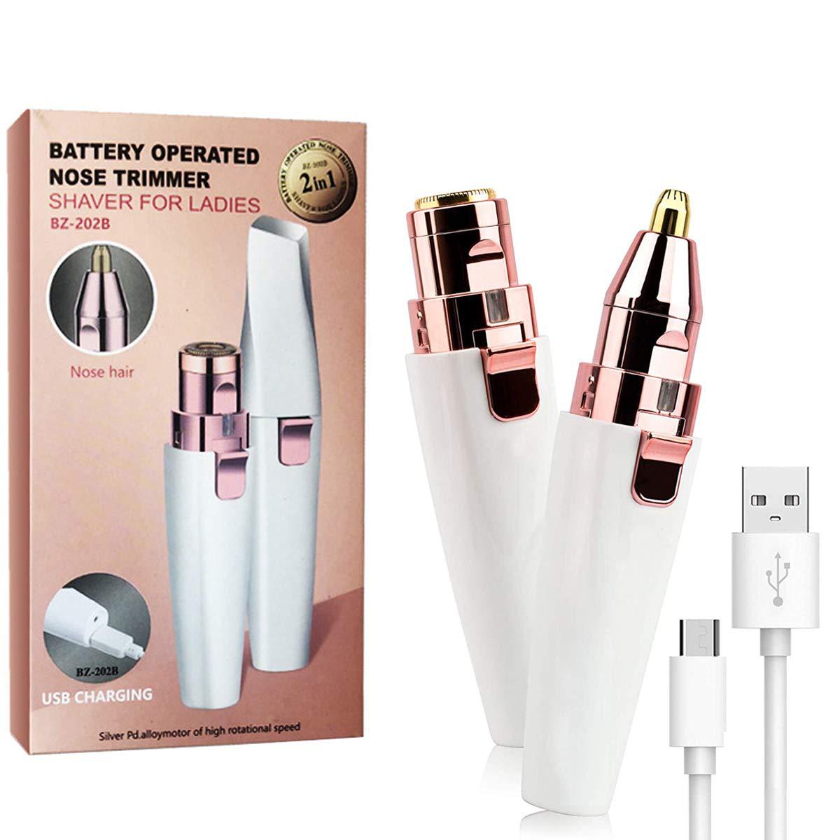 Fuzzique™ | Damen 2-in-1 Augenbrauen & Gesichtshaarentferner