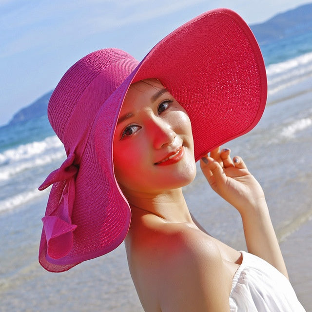 50% RABATT | Solora™ | Strand Sonnenschutz Strohhut