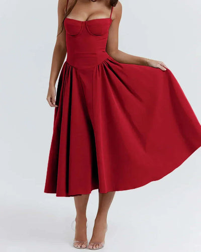 50% RABATT | Corsique™ | Stylisches Maxikleid mit Korsett