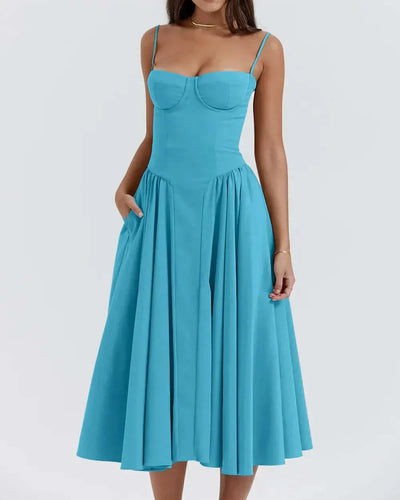50% RABATT | Corsique™ | Stylisches Maxikleid mit Korsett