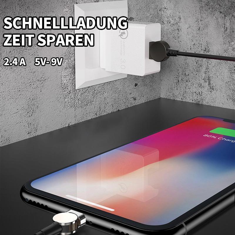50% RABATT | Zaplet™ | 3-in-1 Ladekabel – lädt zwei Handys gleichzeitig