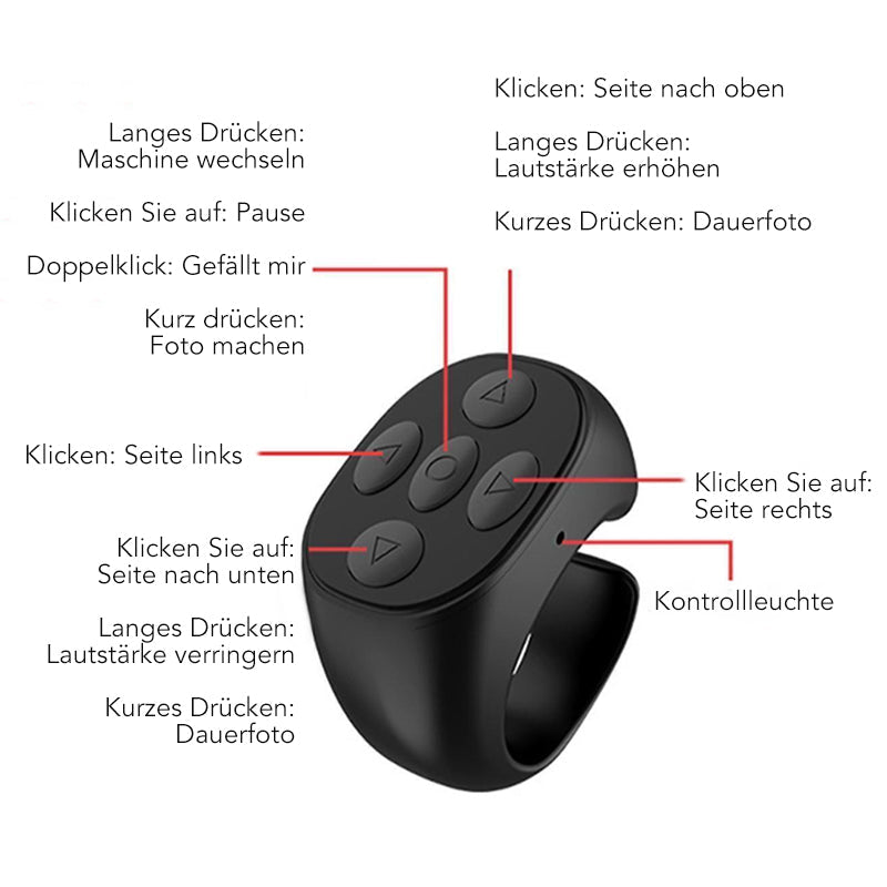 1+1 GRATIS | AirTap™ Ihre intelligente Fernbedienung für Videos, Selfies und mehr!