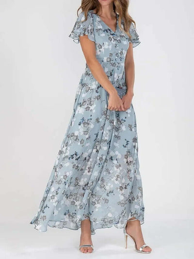 50% RABATT | Bloomora™ | Elegantes Maxi-Sommerkleid