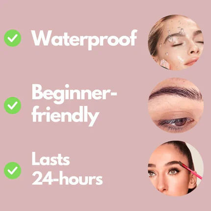 Augenbrauen-Puder mit kostenlosem Pinsel – perfektes Set für Brow Shaping
