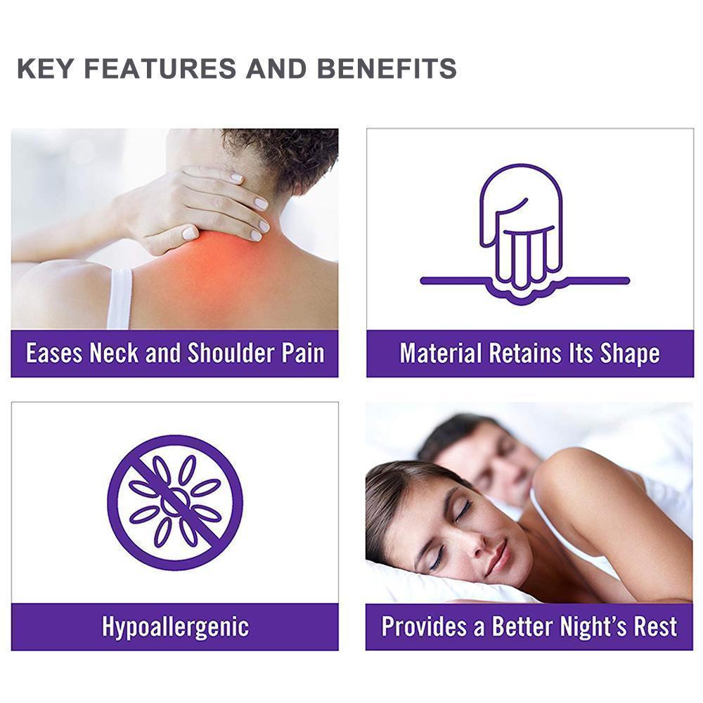 50% RABATT | SleepForm™ | Therapeutisches Seitenschläferkissen