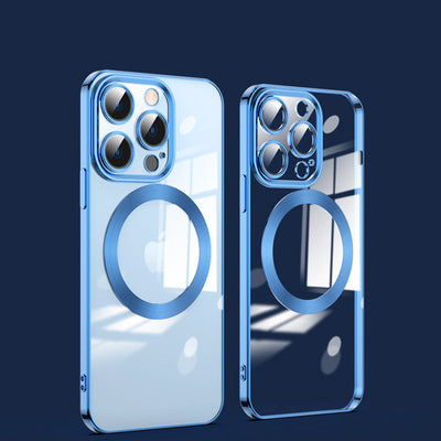 50% RABATT | Metalliq™ | Kabellose magnetische iPhone-Hülle mit Galvanik
