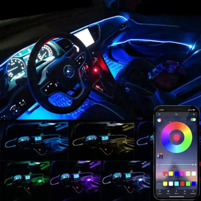 50% Rabatt | Luxride™ | LED-Innenraumbeleuchtung – Stil fürs Auto