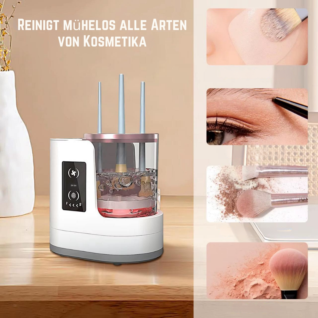 50% RABATT | LuxeBristle™ | 3-in-1 Makeup-Pinselreiniger