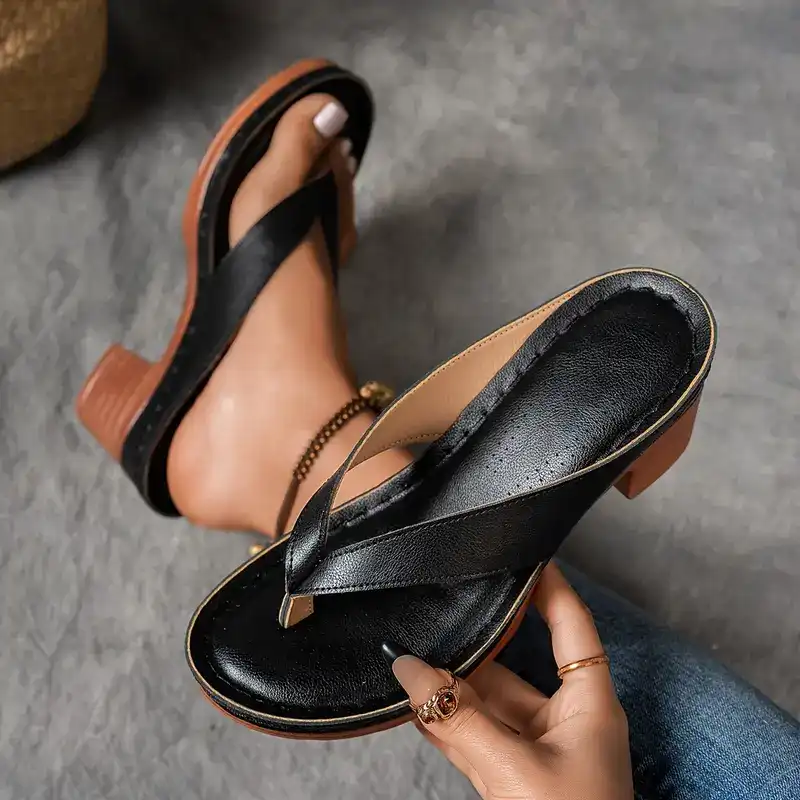 50% RABATT | SoleComfort | Komfort-Sandalen 2025 – Orthopädisch & Blockabsatz