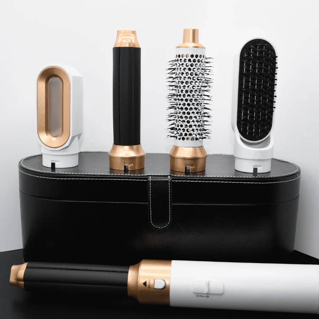 50% RABATT | Curlixir™ | 5-in-1-Haartrockner-Bürste